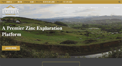 Desktop Screenshot of emeritaresources.com